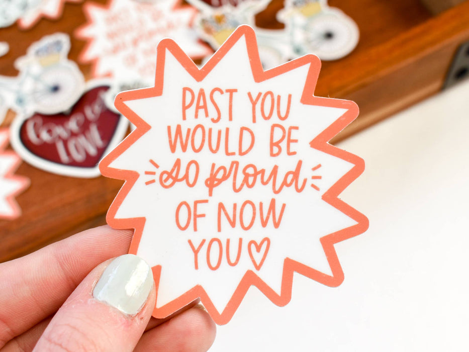 Past You/Now You Sticker