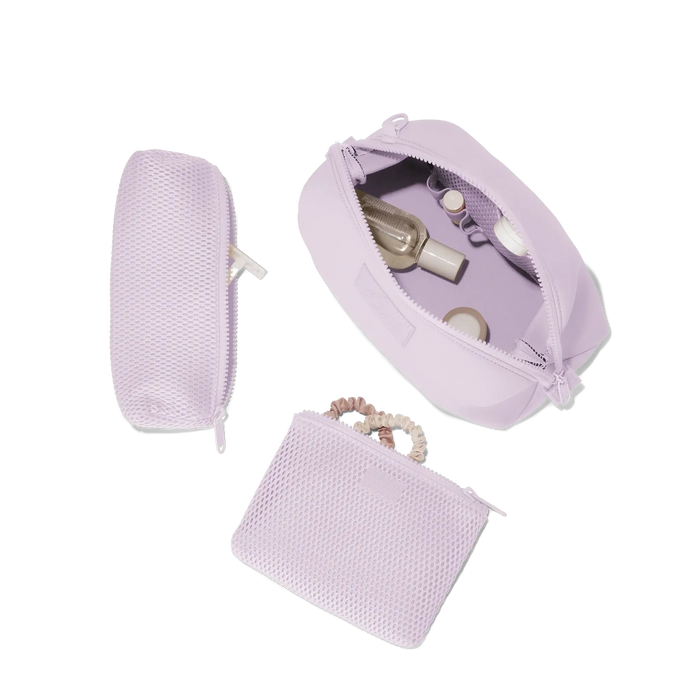 Hunter Toiletry Bag In Washed Lilac, Large