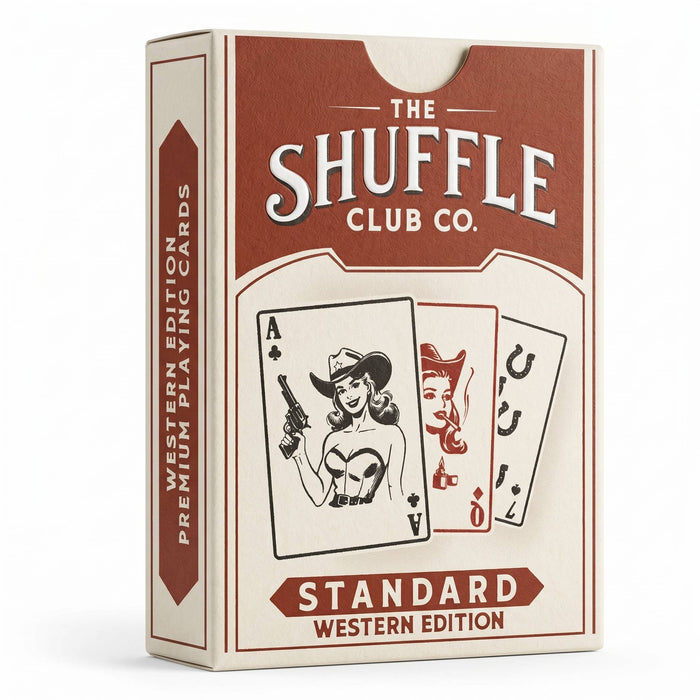 Vintage Cowboy Deck of Playing Cards