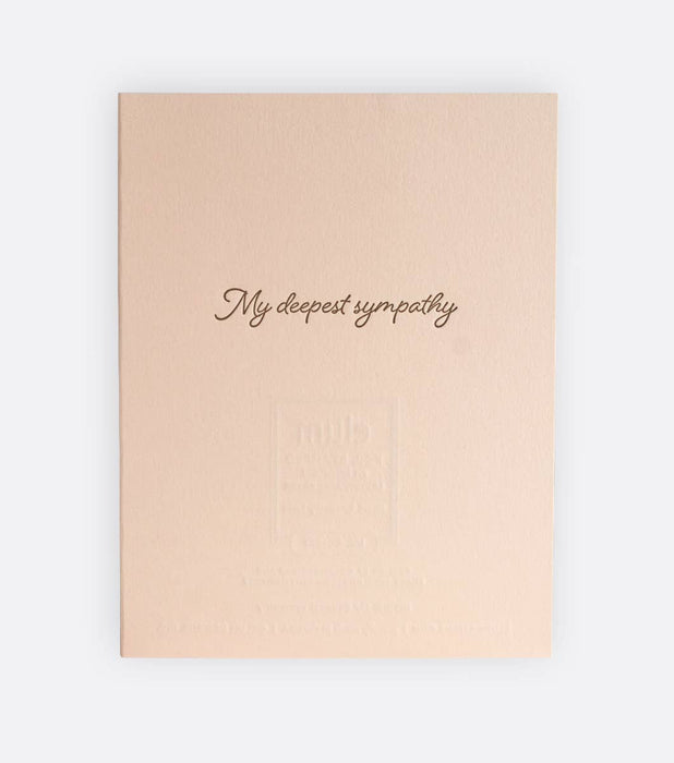 Heart Sympathy Love Card
