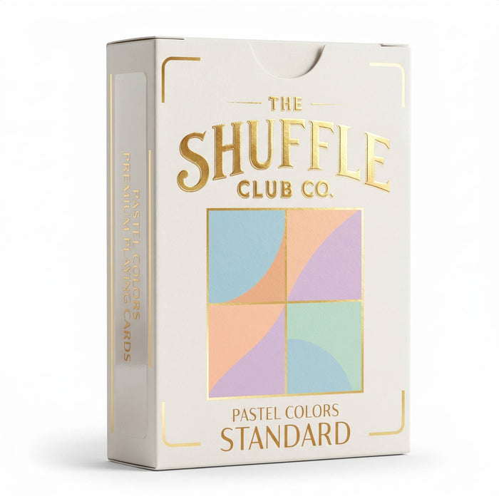 Pastel Colors Deck of Playing Cards