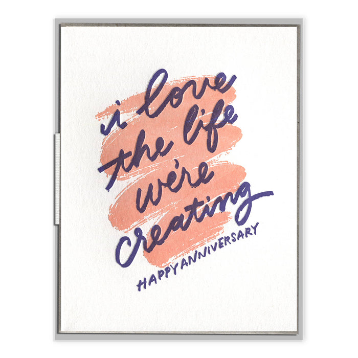 Love the Life We're Creating Card
