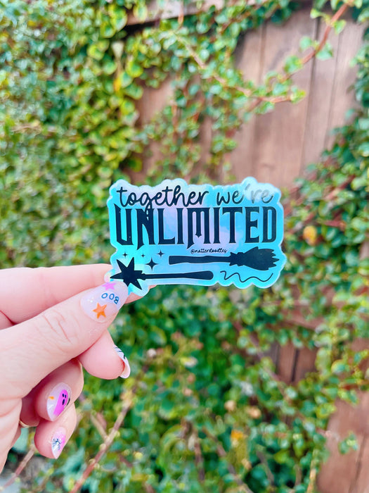 Together We're Unlimited Sticker