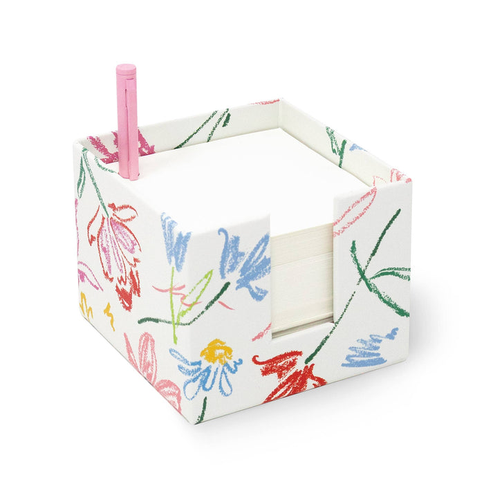 Joyful Garden Notecube w/Pen
