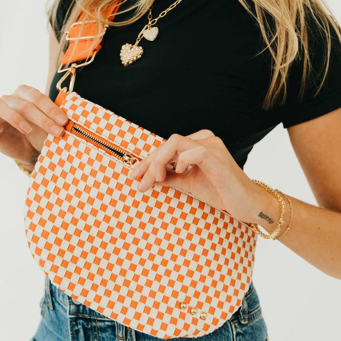 Westlyn Woven Bum Bag | Brown