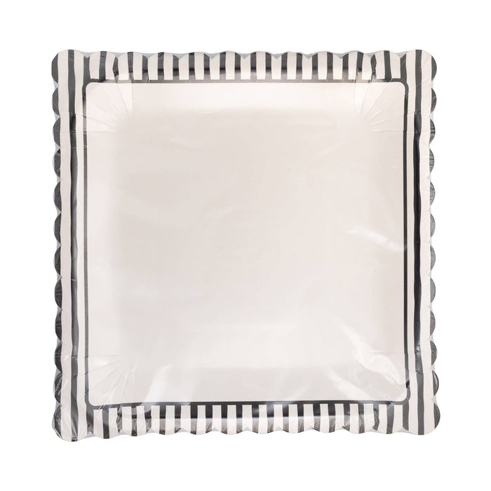 Black Stripe Plate