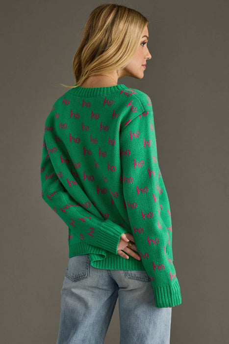 Green Ho Ho Ho Sweater