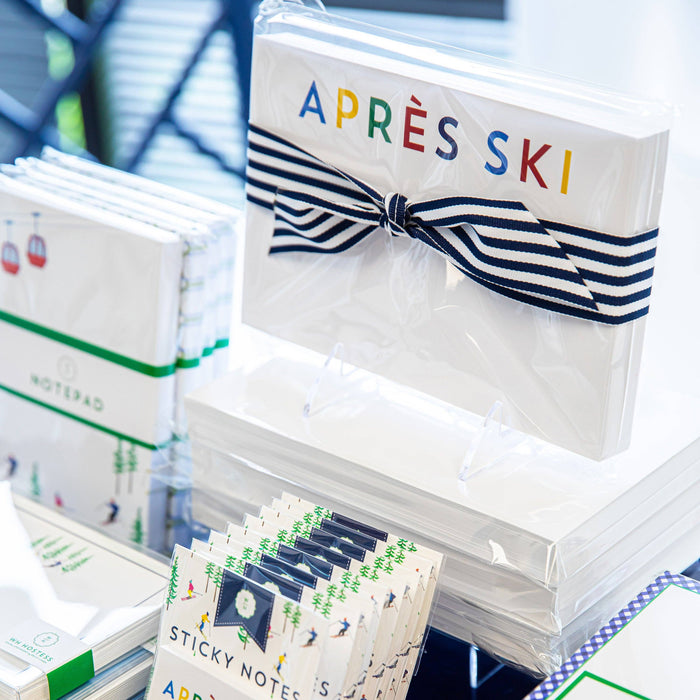 Apres Ski Sticky Notes