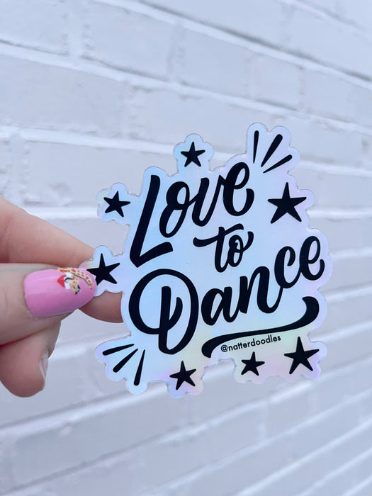 Love to Dance Sticker