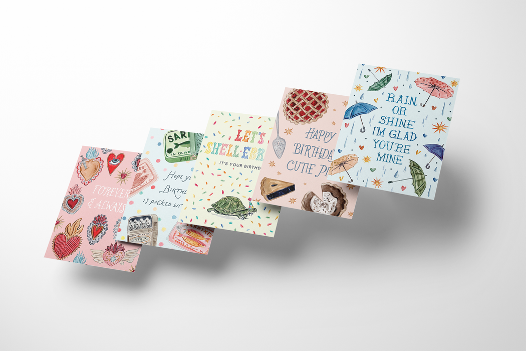 Sardine Tin Birthday Card