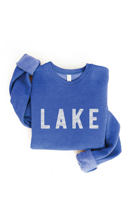 Heather Royal LAKE Sweatshirt