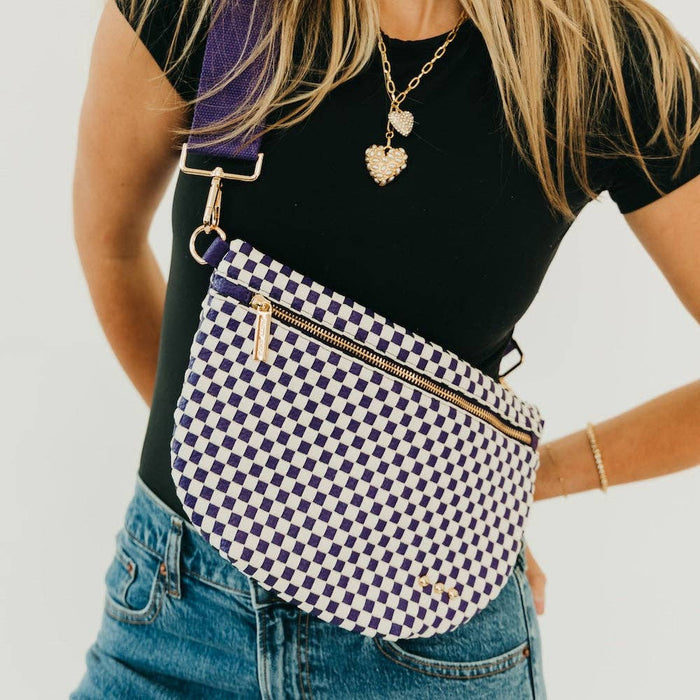 Westlyn Woven Bum Bag | Brown