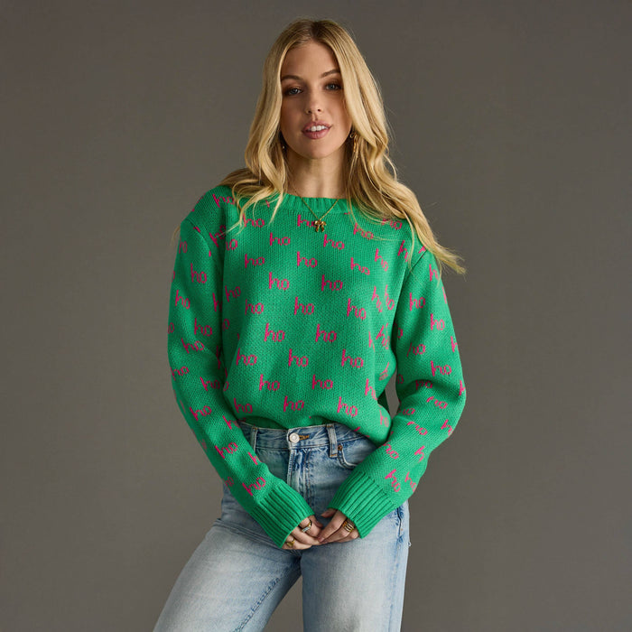 Green Ho Ho Ho Sweater