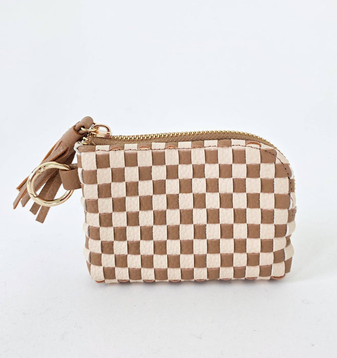 Paris Card Wallet | Woven White