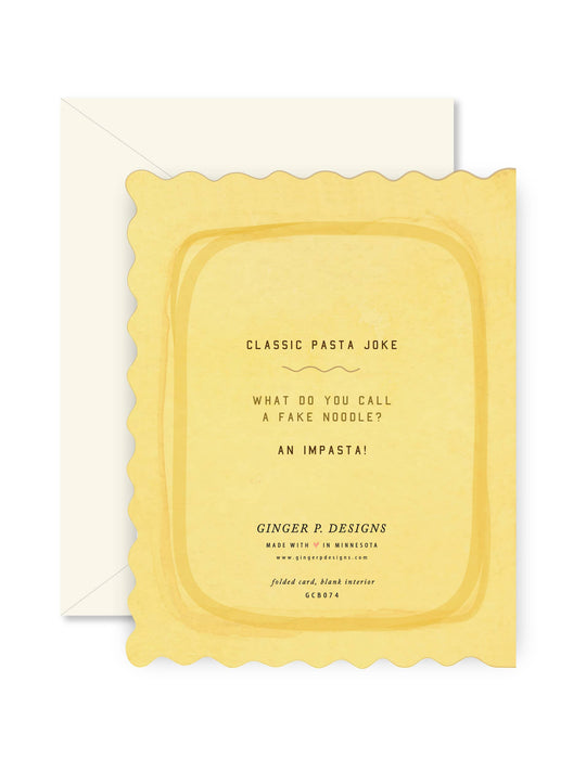 Pasta Al Dente Card