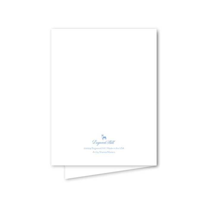 Cavalier Garden Summer Birthday Card