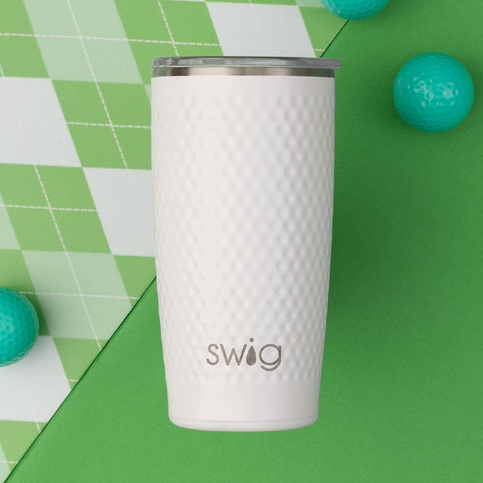 White Golf Ball Tumbler (22oz)