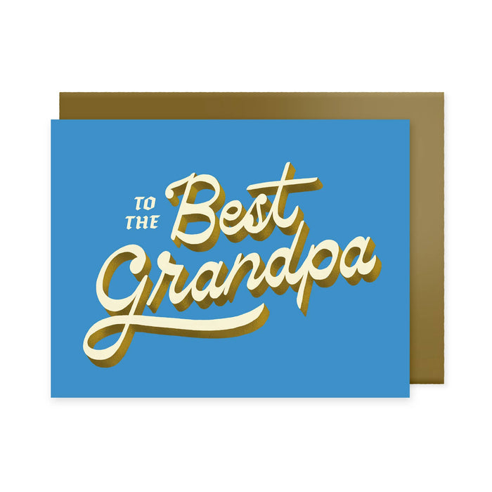 Best Grandpa Card
