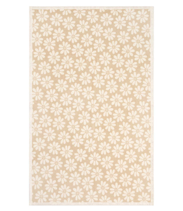 Fresh as a Daisy Wheat Midi Blanket