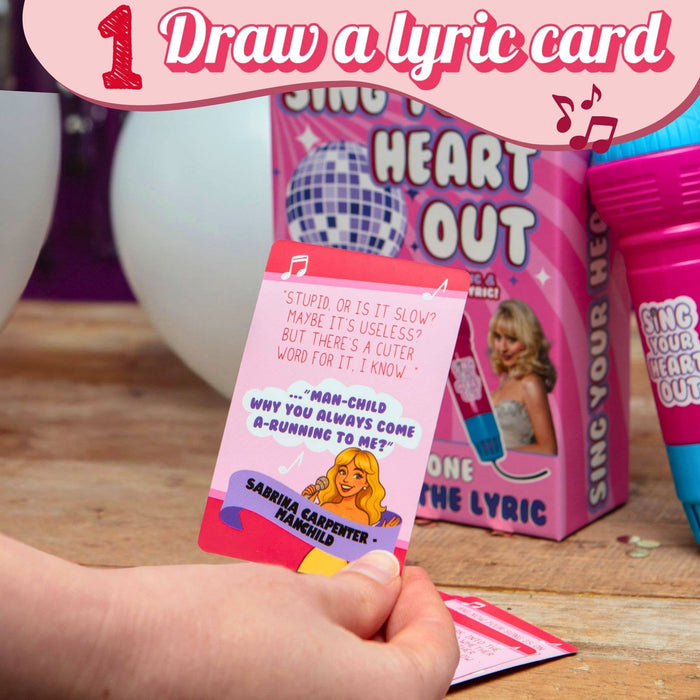 Sing Your Heart Out Party Game | TS Songs & More