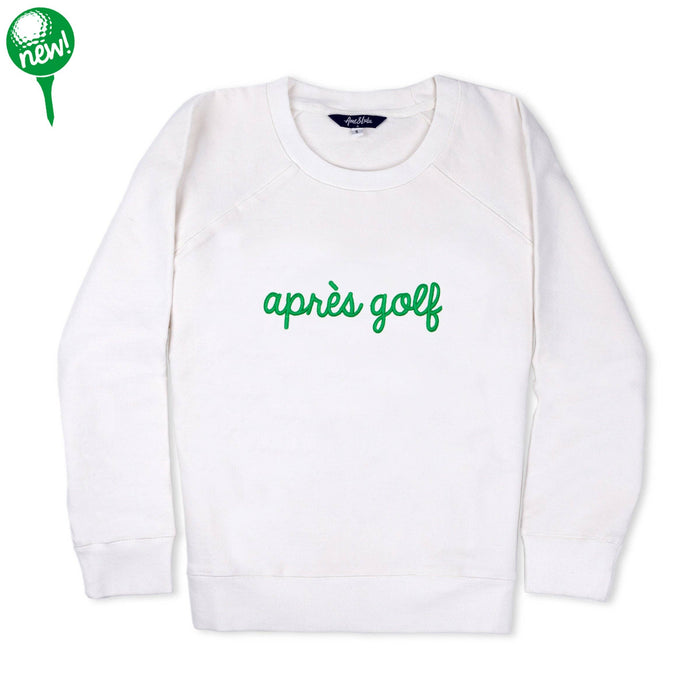 White Apres Golf Sweatshirt