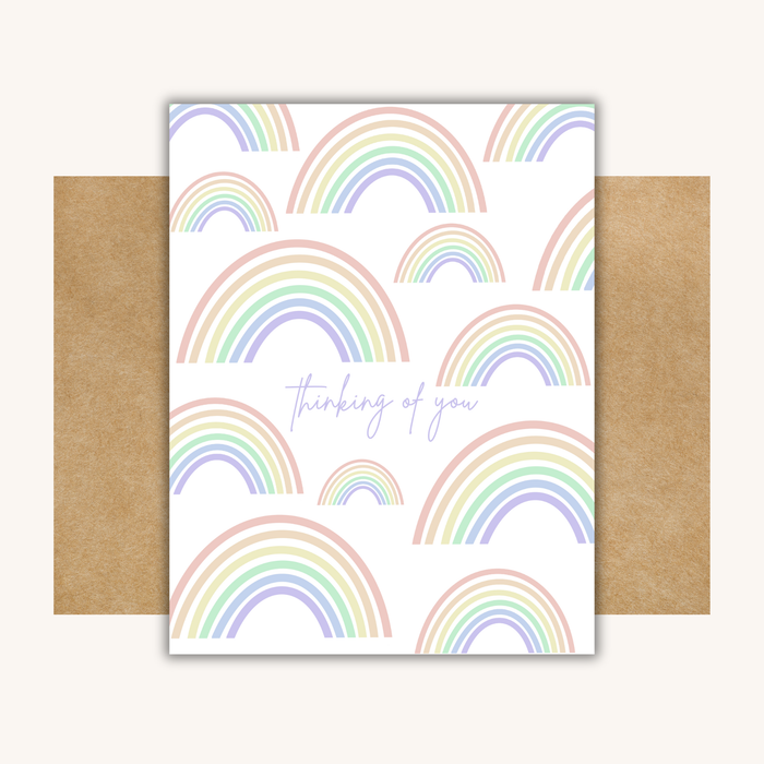 Thinking of You Rainbow Card
