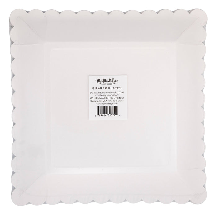 Diamond Bunny 9" Plate