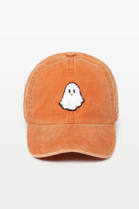Beige Ghost Baseball Cap