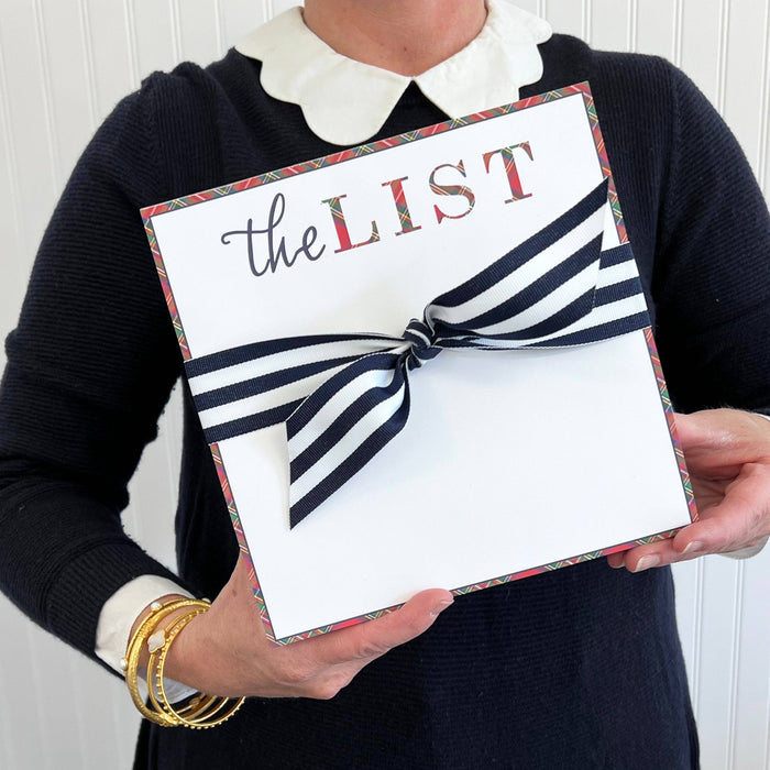 8"x8" The List Notepad