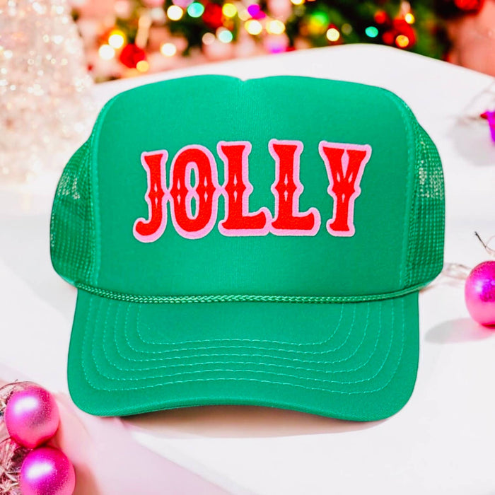 Green Jolly Trucker Hat