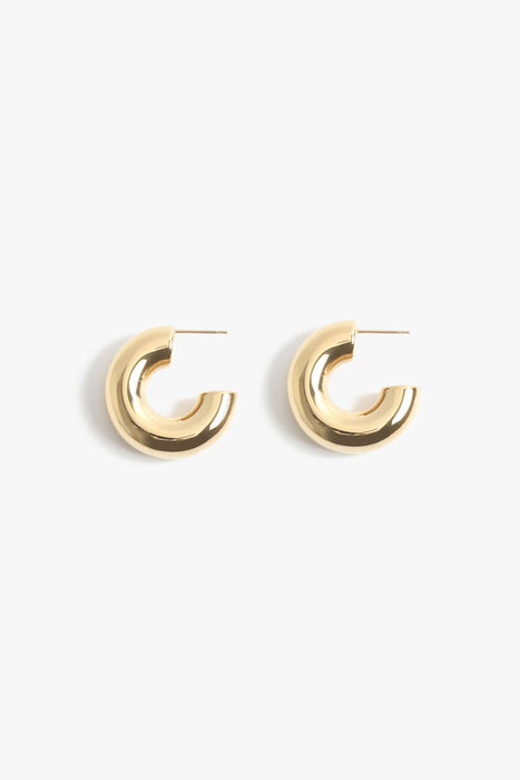 Silver Monterey Hoops