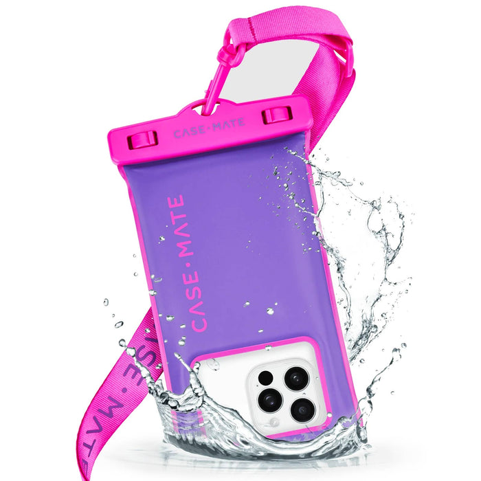 Silver Chrome Floating Phone Pouch