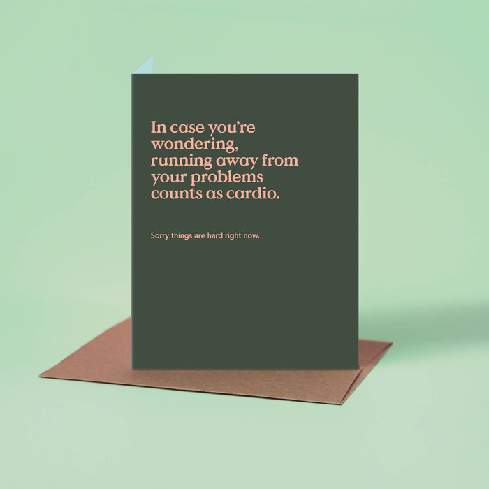 Cardio Encouragement Card
