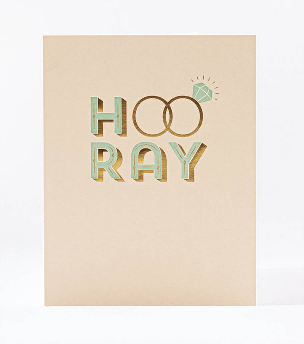 Hooray Rings Card