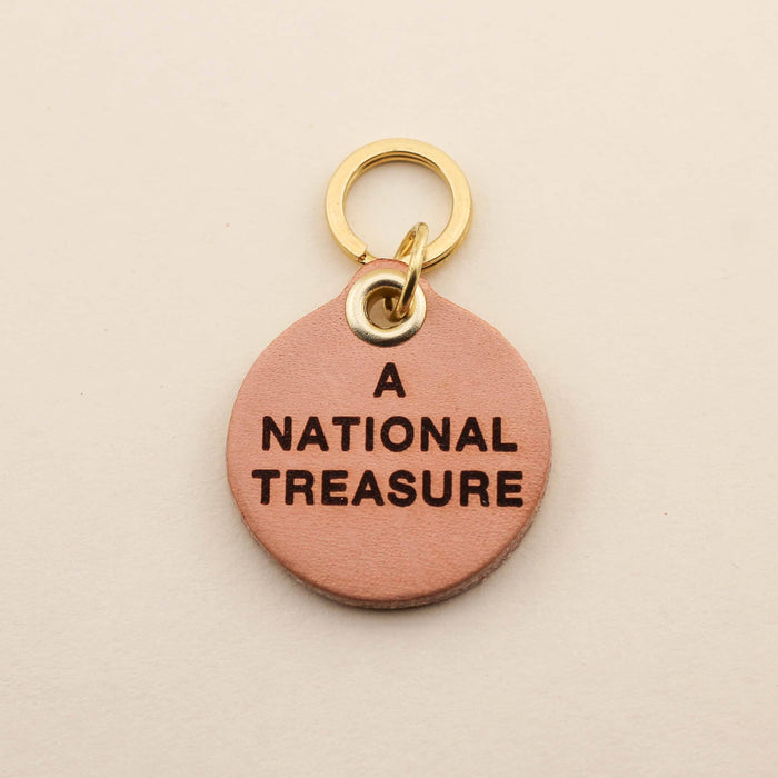 A National Treasure Pet Tag