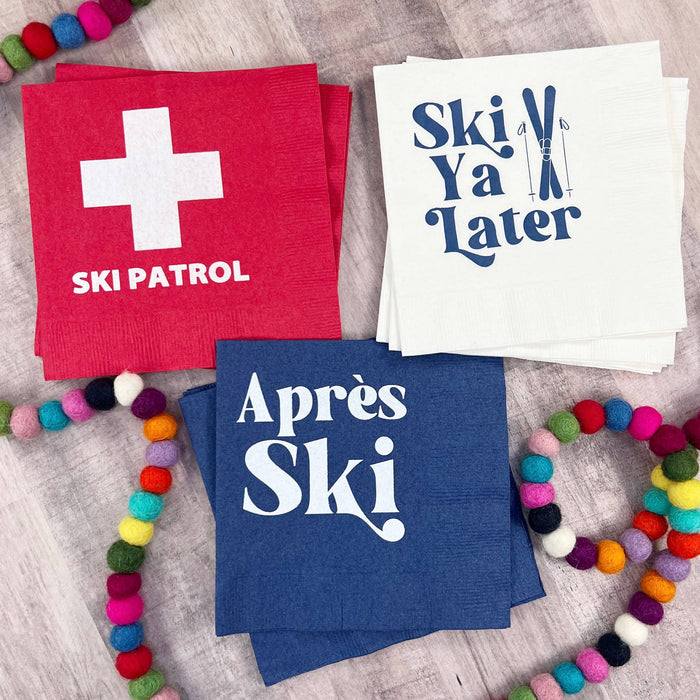 Ski Ya Later Bev Napkins