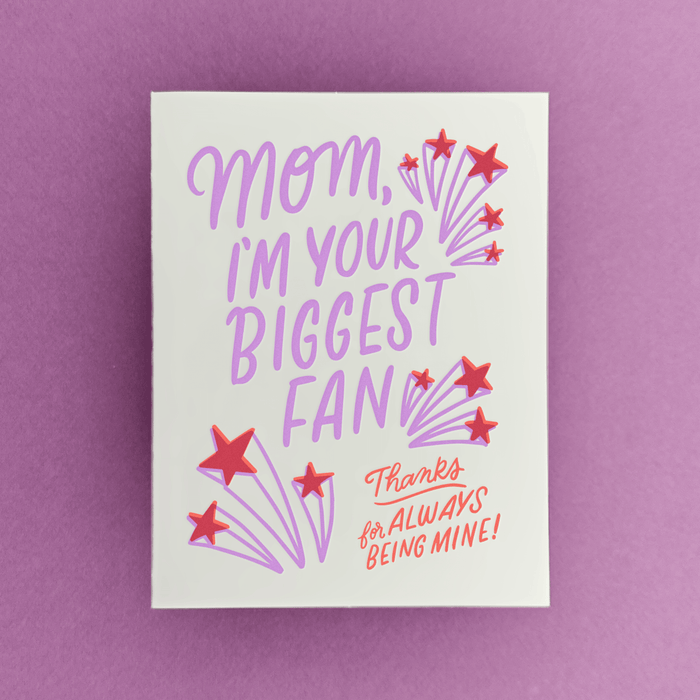 Mom’s Biggest Fan Card