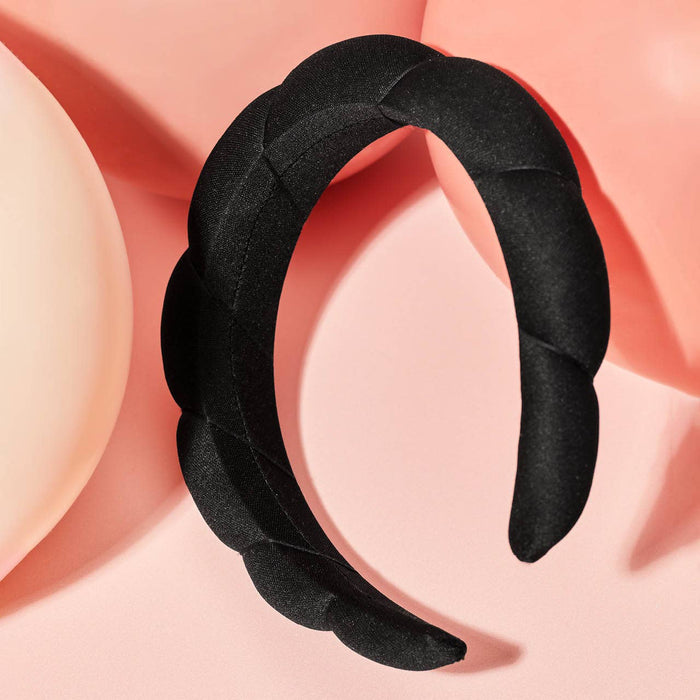 Black Puffy Headband