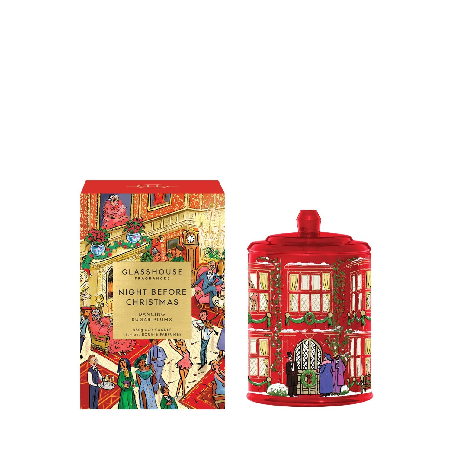 13.4 oz. Candle  - Night Before Christmas - Christ