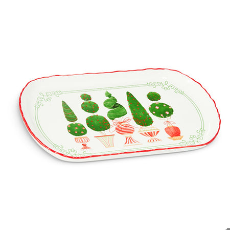 16 Topiary Plate