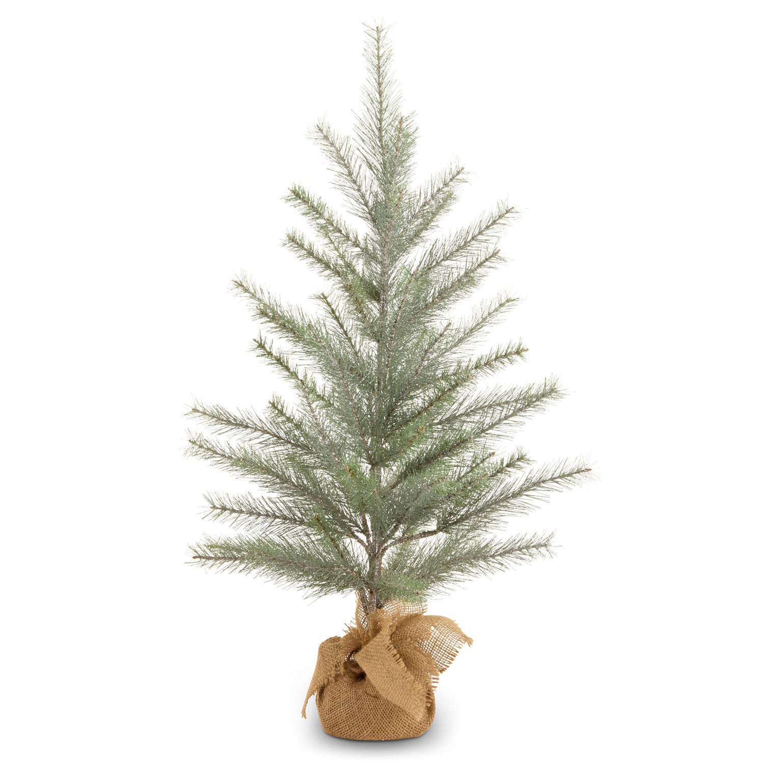 36 Glittered Pine Tree