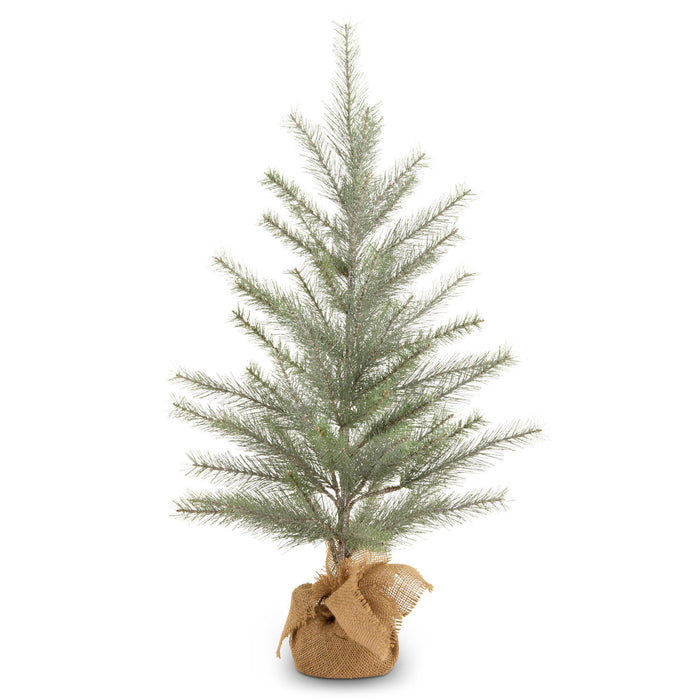 36 Glittered Pine Tree