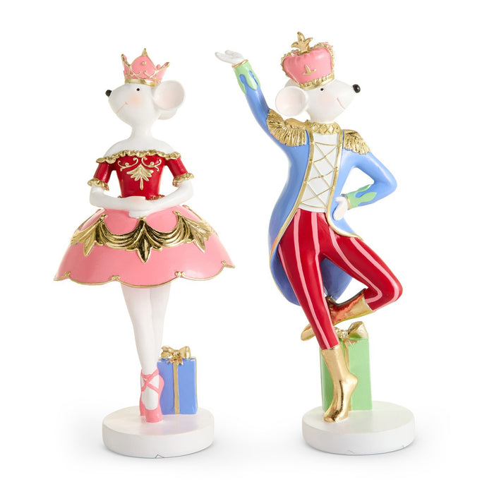 10.5 Nutcracker Mouse King and Ballerina