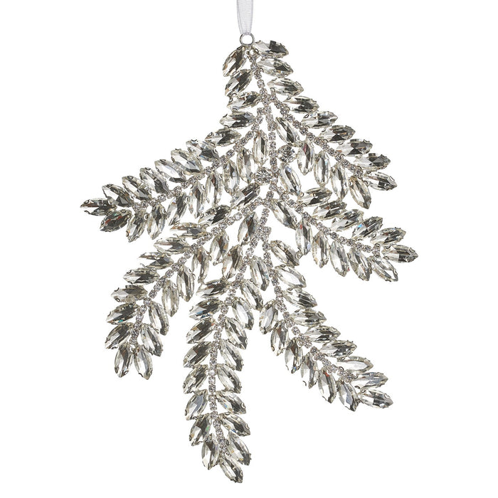 7 Clear Jewel Pine Ornament