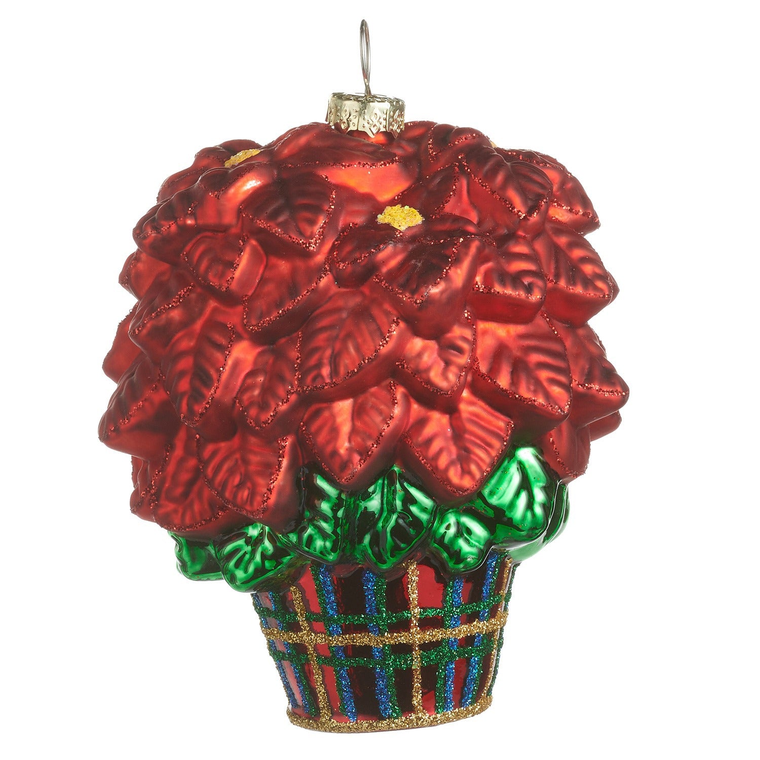 5 Poinsettia Ornament