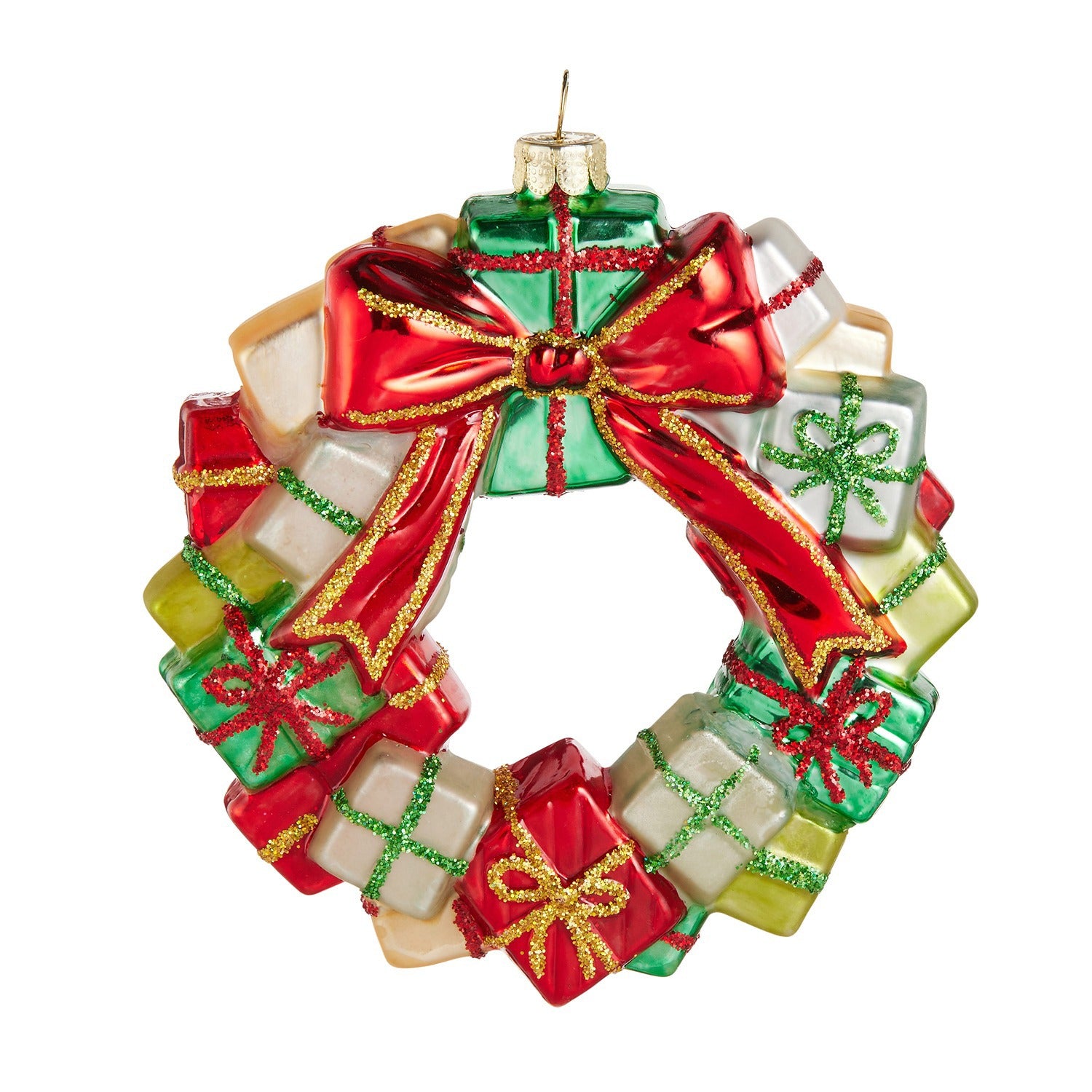 4.5 Package Wreath Ornament
