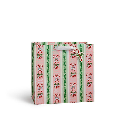 Candy Cane Stripe Large Gift Bag