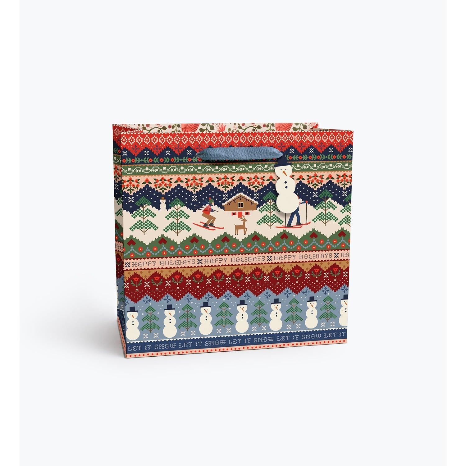 Ski Chalet Large Gift Bag