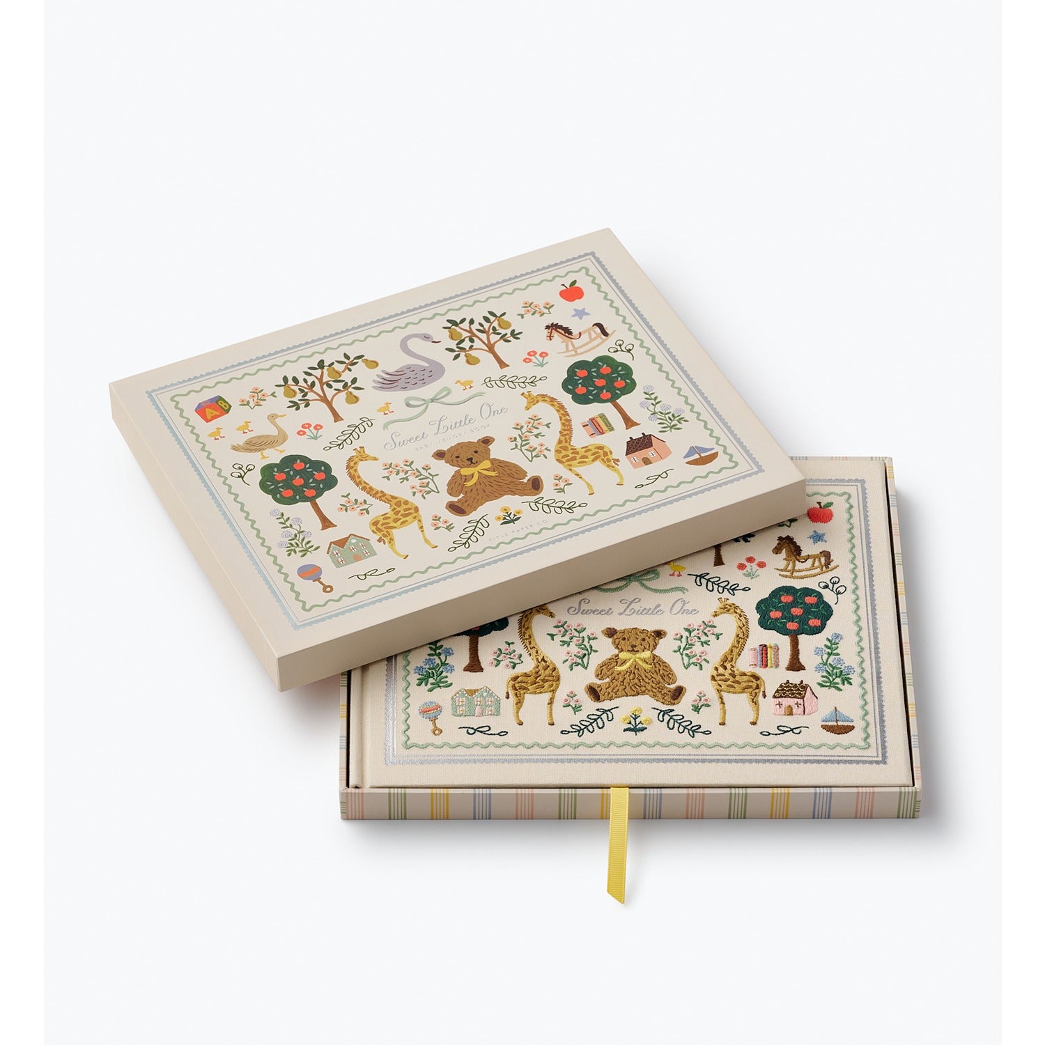 Storybook Embroidered Baby Book