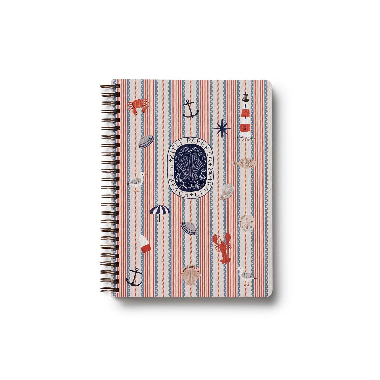 Seaside Spiral Notebook